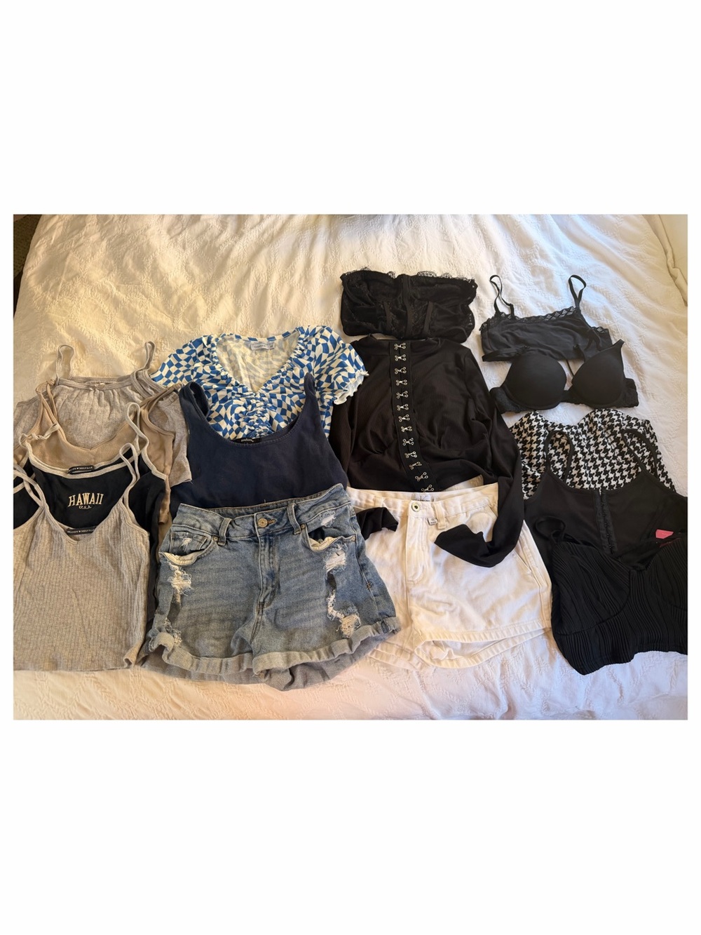 Summer bundle- brandy Melville, Ghanda, shein, aritzia, ambiance, target, Calvin